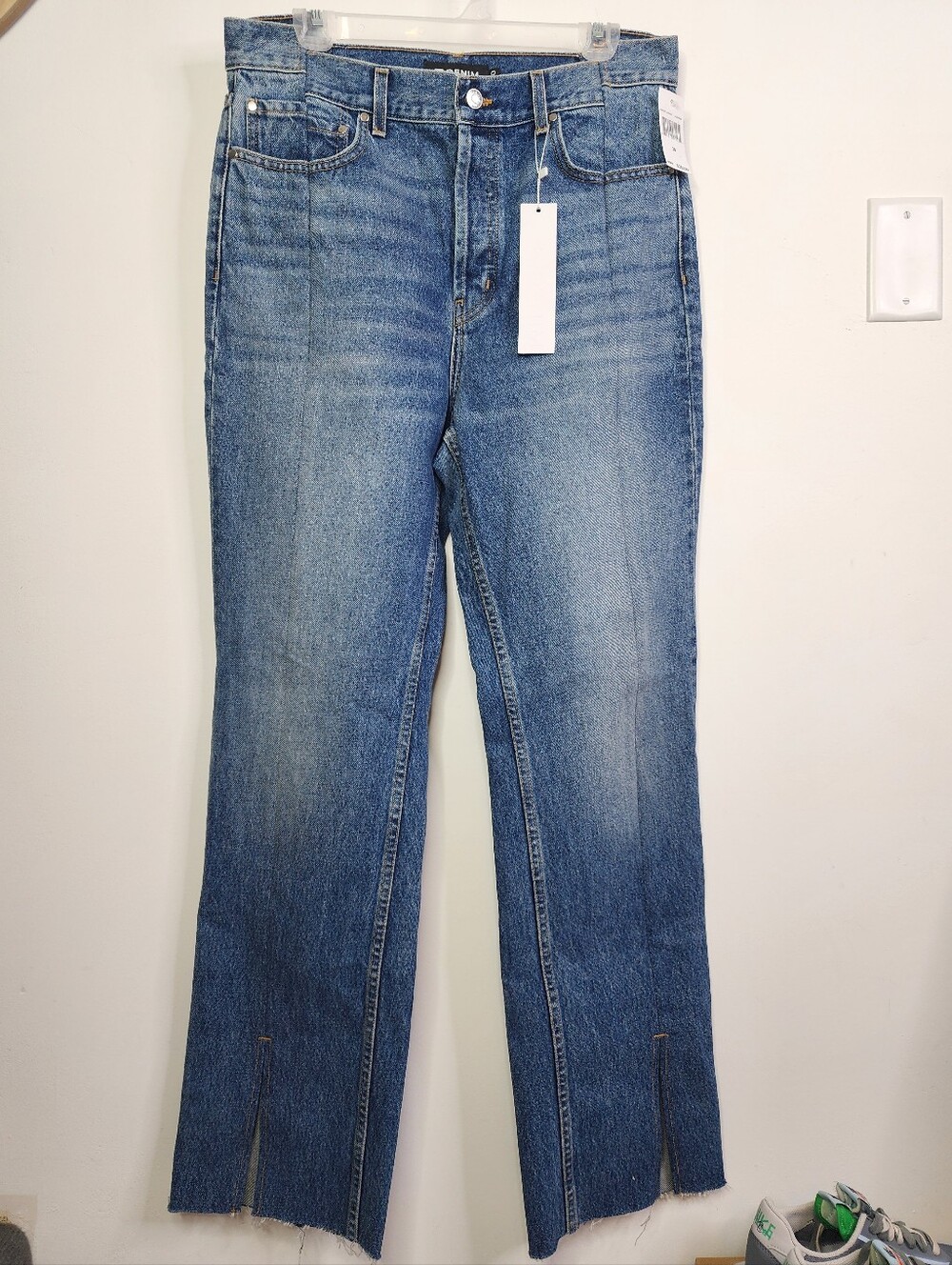 Eb Denim Split Hem OG Replica Hendrix Jeans, Size 30